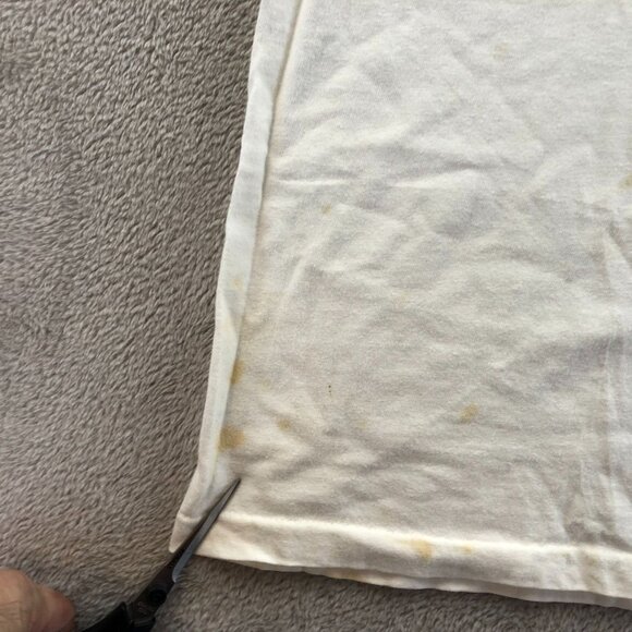 Vintage Single Stitch Hanes Woman's Book Woman T-Shirt XL White - Picture 4 of 15